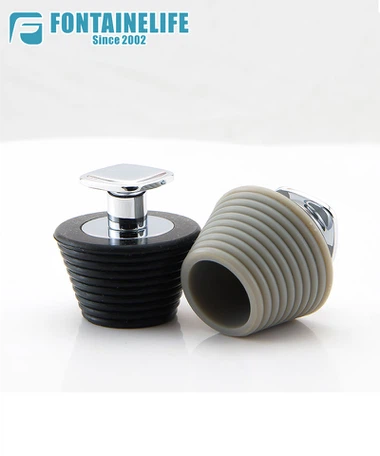 बाथटब स्टॉपर द्वारा पीतल स्क्वायर संभाल