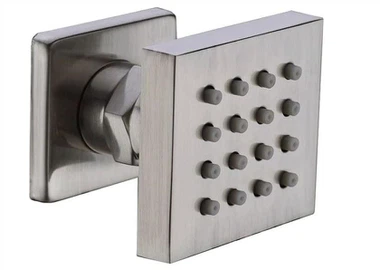 2 इंच वर्ग पीतल की बौछार जेट