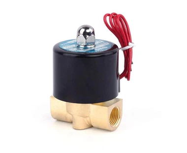 1/2" पीतल जल सोलनॉइड वाल्व