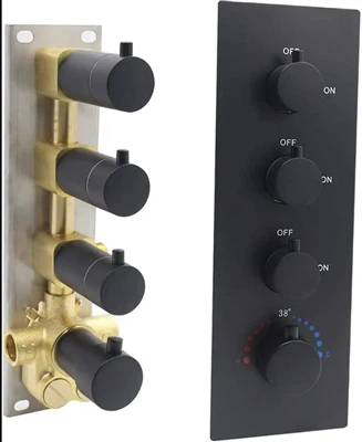 शावर वॉल वाल्व के संतुलित और असंतुलित कार्यों का उपयोग करने के बीच अंतर