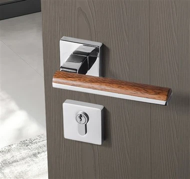 आधुनिक जिंक मिश्र धातु दरवाज़े के हैंडल लॉक