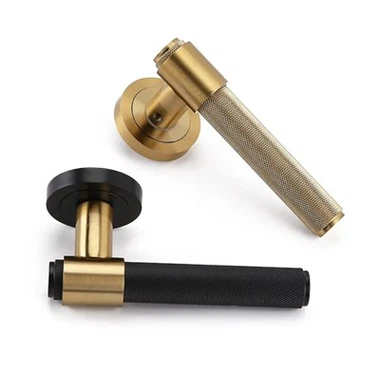 लक्जरी knurled दरवाजा हैंडल